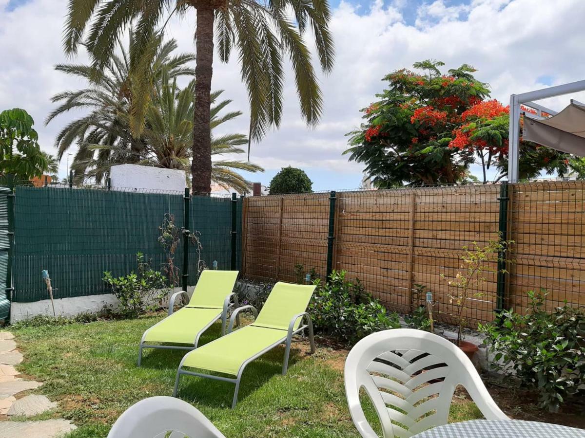 Bungalow With Private Garden Nex To Yumbo Center Villa Maspalomas  Exteriör bild